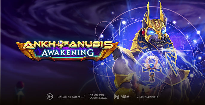 Ankh of Anubis Awakening slot game interface