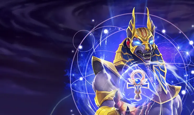 Ankh symbol as wild in Ankh of Anubis Awakening