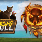 Blazing Bull Gamble Feature screen