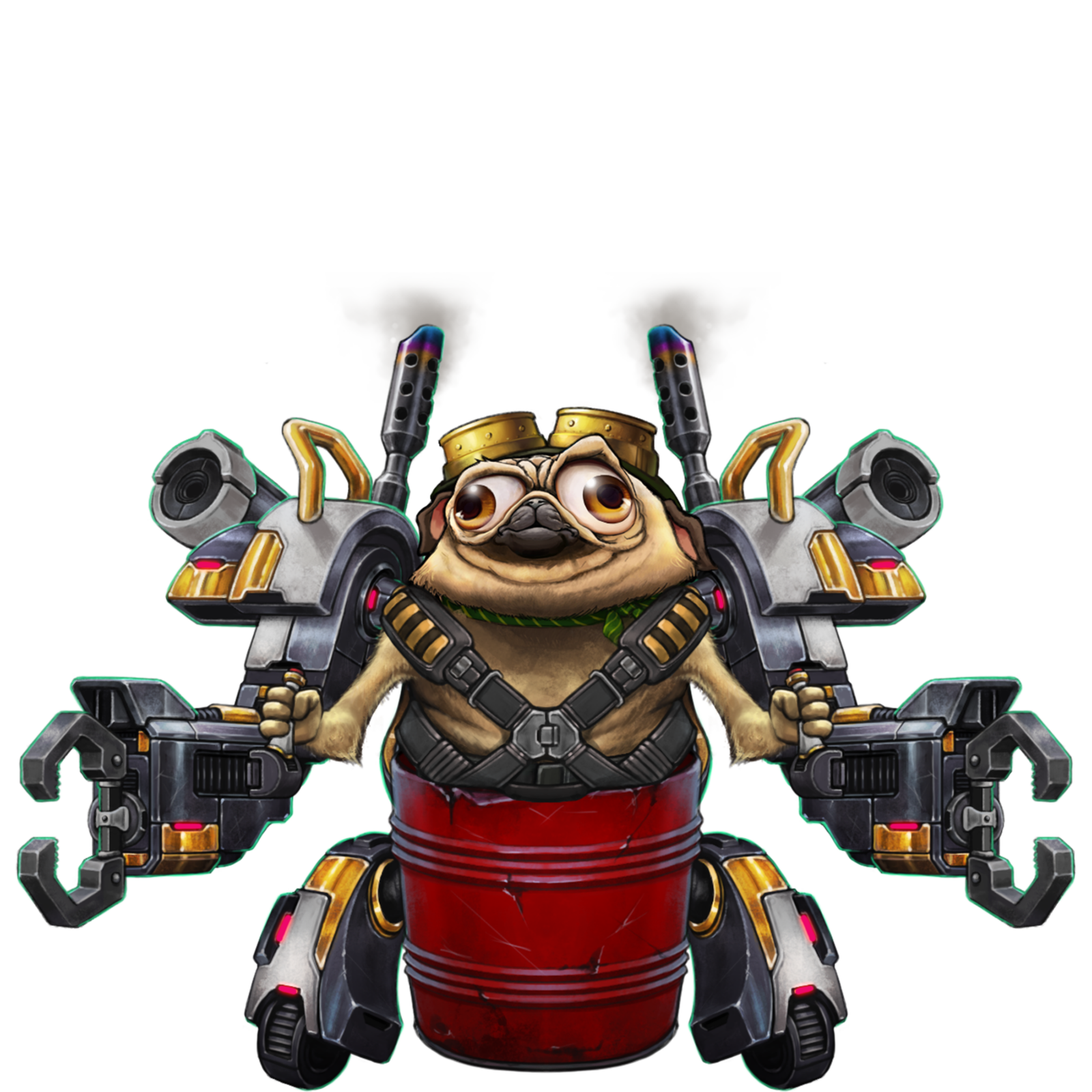 Bonus features in Pug Thugs of Nitropolis