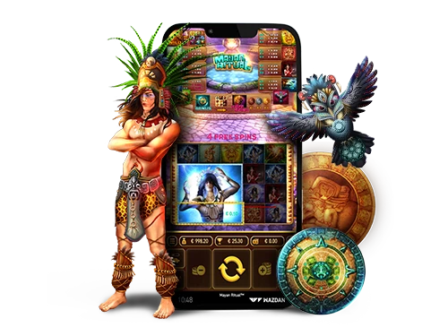 Bonus round in Mayan Ritual slot