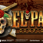 El Paso Gunfight xNudge slot game interface