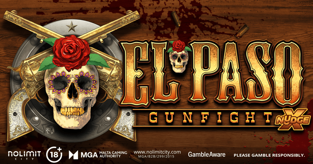 El Paso Gunfight xNudge slot game interface