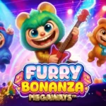 Furry Bonanza slot game interface