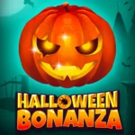 Halloween Bonanza slot game interface