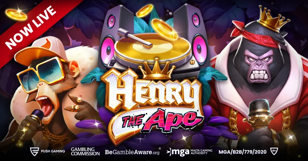 Henry The Ape slot game interface