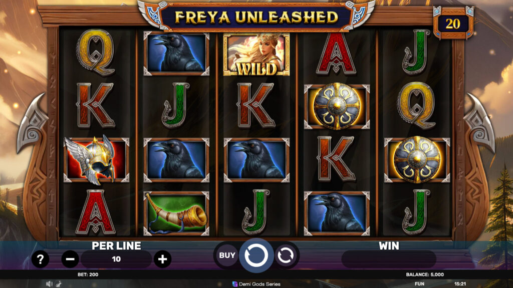 Mobile Gameplay of Freya Unleashed