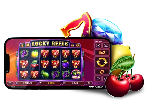 Mobile gameplay of Lucky Reels