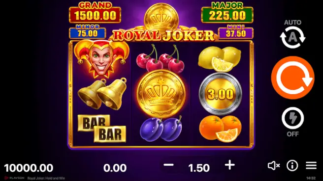 Player enjoying Royal Joker on mobile