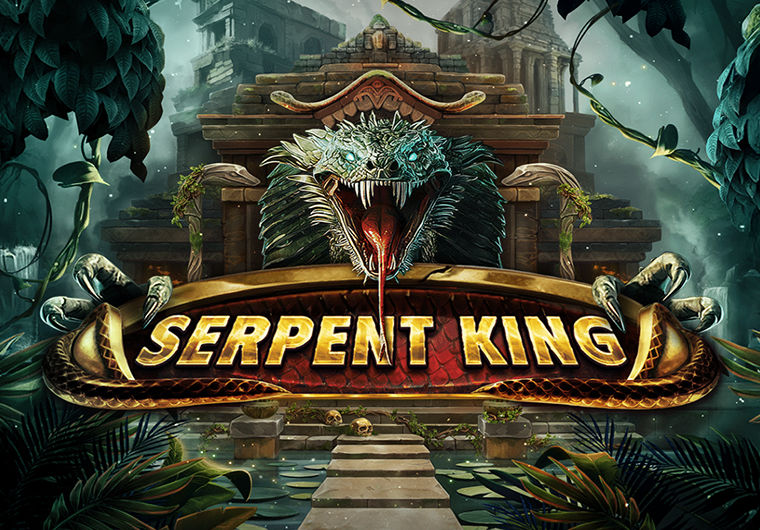 Serpent King slot game interface by Red Tiger