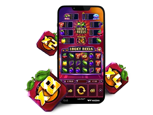 Winning combination on Lucky Reels