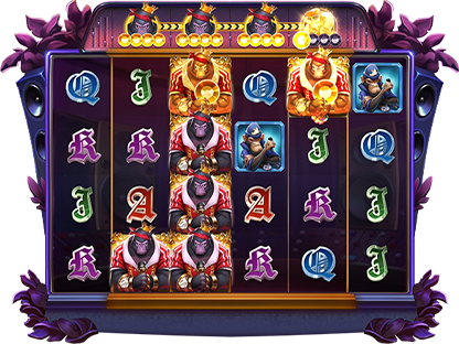 Winning combinations in Henry The Ape